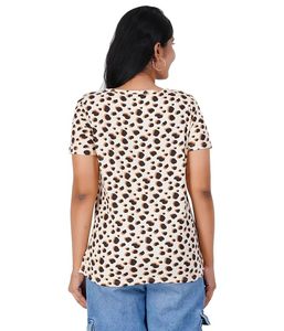 เสื้อยืดแบบไขว้ไร้ซิป – ผ้าฝ้าย 100% เหมาะสำหรับคุณแม่ให้นมบุตร ยืดหยุ่นได้ สวมใส่สบายสำหรับตั้งครรภ์และหลังคลอด - Product Image 2