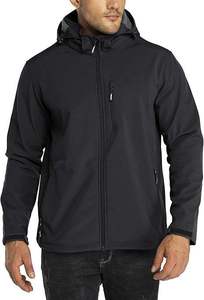 Veste softshell pour homme tendance de Boomletcorp - Coupe-vent, confortable et respirante pour l'hiver - Product Image 3