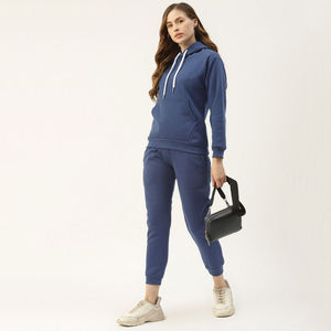 Meilleur Prix Vêtements d'Hiver Décontractés pour Femmes, Survêtements à Capuche Personnalisables, Polaire Séchage Rapide, Coupe-Vent, Imprimé Contrastant pour Adultes - Product Image 4