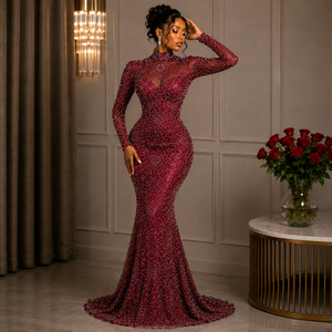 Dentelle africaine de luxe de haute qualité, nouveau design floral, pour robe de soirée femme avec strass, écologique - Product Image 3
