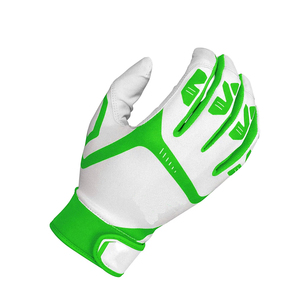 Baseball Batting Gloves Anti Slip Grip Durable Leather Palm Lightweight Gloves for Training <b>Games</b> OEM Bulk - Product Image 5