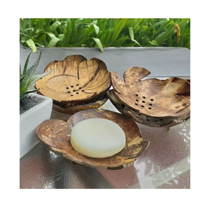 Eco Friendly Coconut <b>Soap</b> Tray Natural Handmade Bathroom <b>Soap</b> <b>Holder</b> for Wholesale Supply - Product Image 3