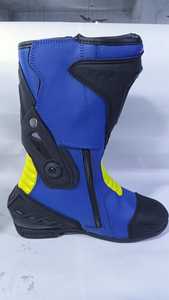 Botas de Motocicleta de Cuero Transpirables y Resistentes al Viento, Diseño Personalizado, Servicios OEM Profesionales con Opciones Personalizables - Product Image 4