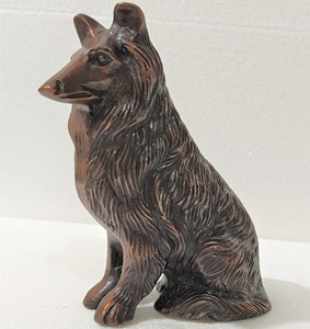 Metal Boxer Bull <b>Dog</b> Figurine Statue Hand-Cast Metal Indian <b>Table</b> Top <b>Dog</b> Sculpture - Product Image 4