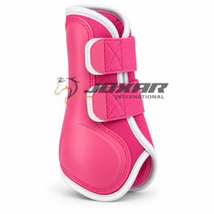 Botas de protección para caballos con materiales de calidad, ajuste cómodo y cierres prácticos para el entrenamiento. - Product Image 2