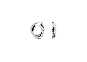Pendientes de Aro Doble Retorcido - Product Image 1