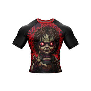 OEM Cheap Rate New Fashion Men Rash Guard Super Quality Button Custom Made Top Trending Breathable Quick Dry Light Weight - Product Image 4