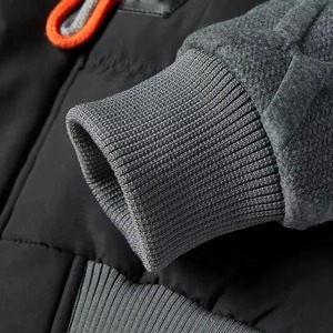 Adjustable New Arrival <b>Winter</b> Men's Hooded Puffer Jacket 100% Bamboo Fiber Heavy Duty Comfortable Breathable Best Quality - Product Image 6