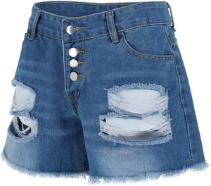 Short en jean respirant personnalisé pour homme – Qualité supérieure, design et logo sur mesure acceptés - Product Image 4