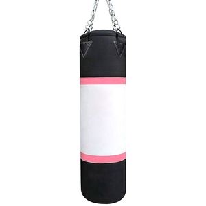 Saco de Boxeo Profesional de Alta Resistencia, Bolsa de Entrenamiento de Boxeo de Primera Calidad, Construcción Duradera, Costuras Reforzadas, Acolchado de Alta Densidad - Product Image 1