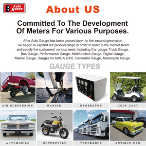 เกจ์วัดใบหน้ารถยนต์ไฟฟ้า3/8นิ้ว,เกจโลหะสีขาว85มม. 3 180องศาสำหรับรถบรรทุกหนักทางทะเลรถบัสเครื่องกำเนิดไฟฟ้า - Product Image 6