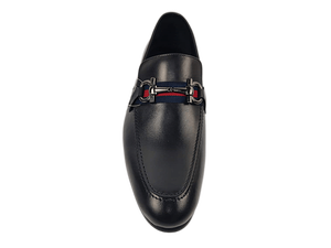 Mocasines Dlords para Hombre, Parte Superior de Cuero, Diseño Slip-On, Color Sólido, Decoración con Hebilla, Cómodos para Todas las Temporadas, Entresuela Antideslizante de EVA - Product Image 4