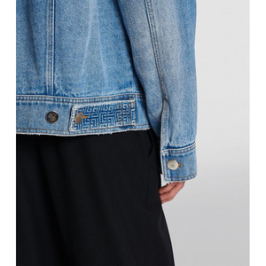 Light <b>Denim</b> <b>Jacket</b> Man 100% Cotton with Attractive Front Pockets Style Casual <b>Denim</b> Buttons <b>Jackets</b> for Men with cheap quality - Product Image 4