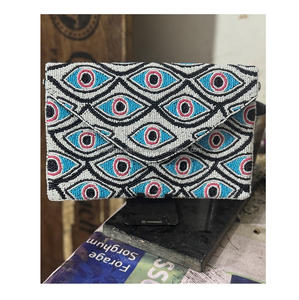 Bohemian Style Evening Shopping Party Shoulder Messenger Bag Indian Fashion Style Handmade Beaded Designer Clutch Bag for Women - Product Image 4