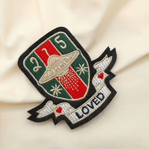 Custom Logo Plastic PVC Embroidery Patches with Lace Decoration 3D <b>Sequins</b> for Hats & Bags - Product Image 5