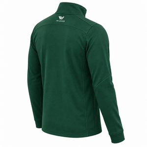เสื้อสปอร์ต WILCARE รุ่น Green Quarter Zip Pullover ผ้าโพลีเอสเตอร์ระบายอากาศดี เหมาะสำหรับทีมกีฬา ราคาขายส่งถูก ปี 2026 - Product Image 2