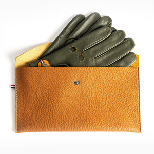 Gants rétro en peau de mouton avec garniture en cuir, respirants, pour la conduite, le cyclisme, les voyages, le printemps, l'été, usage quotidien - Product Image 5