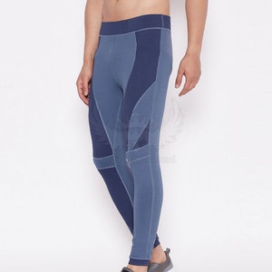 Leggings de compression respirants et extensibles à séchage rapide pour hommes avec ceinture élastique - Spandex/Nylon de qualité supérieure pour la gym et les sports - Product Image 6