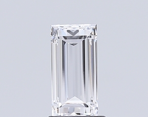 Diamant de laboratoire cultivé de 1,00 carat, taille baguette, couleur D, pureté FL, certifié IGI, pour la fabrication de bijoux - Product Image 1