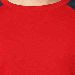 เสื้อยืดแขนสั้นผู้ชาย คอวี ผ้าคอตตอนผสม สีบล็อค สไตล์ลำลอง สตรีทแวร์ - Product Image 6