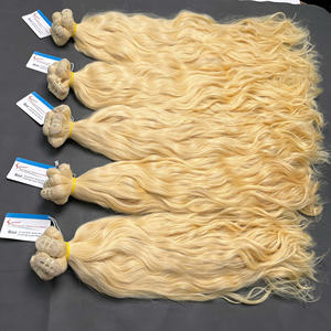 ผมเวียดนามแท้แบบ Double Drawn สีบลอนด์ 613 ไม่ผสม คุณภาพพรีเมียม ขายดี ราคาโรงงาน - Product Image 1