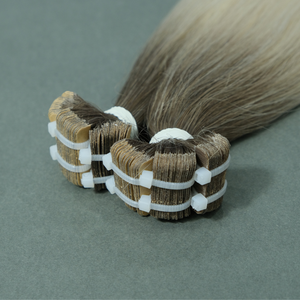 Bande d'extension de cheveux humains cheveux vierges vietnamiens couleur blonde Super une haute qualité pas synthétique fabriqué au Vietnam - Product Image 1