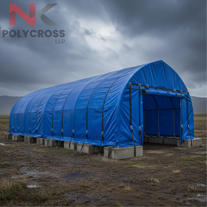 Lona de Poliéster Reforzada de Alta Resistencia con Cuerdas y Ojales Antioxidantes para Uso Industrial y en Exteriores - Product Image 2