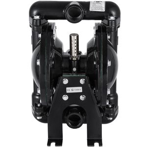 Pompa a Doppio Diaframma in Alluminio con Ingresso e Uscita da 1 Pollice, Azionata ad Aria, 24 GPM Max 120PSI per Uso Industriale - Product Image 5