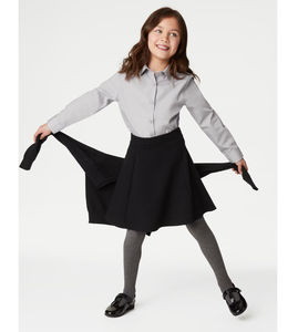 Chemisier scolaire en coton Easy-Iron pour filles, tissu durable 115 GSM, uniforme scolaire 2-16 ans, haute résistance à la traction, OEM en gros pour enfants - Product Image 4