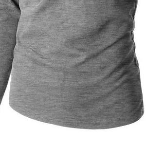 Camisa de Hombre de Alta Calidad Hecha 100% de Algodón, Talla Personalizada, Transpirable, Ecológica, Cuello Alto, 220g, Precio al por Mayor, Talla Adulto - Product Image 4