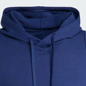 Men's Blue Hooded Fleece Sweatshirt <b>Light</b> Blue <b>Panels</b> Raglan Sleeve Casual Winter Wear Regular Fit Pocket Design 100% Cotton - Product Image 6
