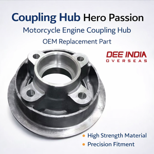 Cubo de Acoplamiento para Motocicleta Hero Passion |   Conjunto de Cubo de Acoplamiento del Motor, Pieza de Repuesto OEM - Product Image 3