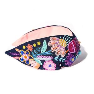 Serre-tête luxueux fait main avec perles pour femmes, accessoires de cheveux pour mariage et fêtes à prix avantageux - Product Image 1