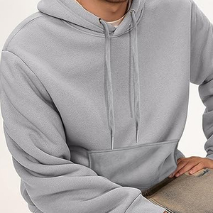 Unisex 100% Cotton Basics Hoodie Custom High Quality Fleece Heavyweight Spandex <b>Pullover</b> Embroidered Winter <b>Pullover</b> <b>for</b> <b>Men</b> - Product Image 6