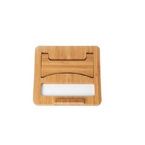 Support d'ordinateur portable en bois réglable 2026 – NOUVEAUTÉ – Idéal pour le bureau à domicile et les voyages - Product Image 1