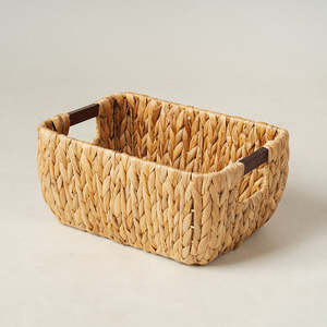 Multifunctional Luxury Handcrafted Eco-Friendly Water Hyacinth Laundry Basket Sustainable Durable Nesting Storage Baskets Home - Product Image 6
