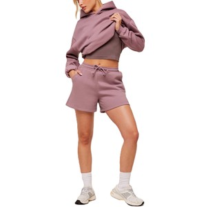 Sudadera extragrande para mujer al por mayor con logotipos personalizados, manga larga, hombros caídos, forro polar de algodón, directamente de fábrica, ropa de invierno - Product Image 5