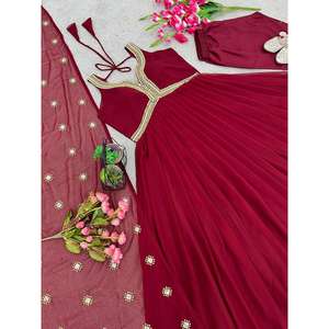 ชุดราตรีผ้าจอร์เจีย - Product Image 3