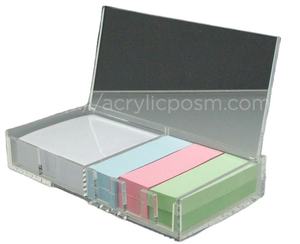 ot Sale <b>Acrylic</b> Clear Desk Organizer Desktop Book Holder Clear Office File Organizer - Product Image 1