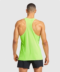 Fabricant OEM – Débardeurs de sport sans manches pour hommes, coupe stringer, en matériau respirant, disponibles en plusieurs couleurs - Product Image 3