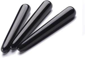 Premium Quality Luxury Polished Natural Crystal Smooth Massage Bar Quartz Wand <b>Stick</b> in Variety of Colors for Gift decoration - Product Image 3