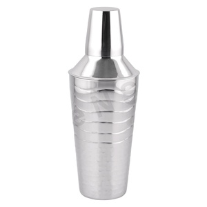 Coctelera acanalada Coctelera Boston de acero inoxidable Color - Product Image 1