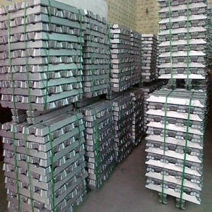 Fournisseur et exportateur de premier plan vendant des lingots d'aluminium de qualité supérieure 99,98 % purs avec option de logo personnalisé pour les commandes en gros - Product Image 1