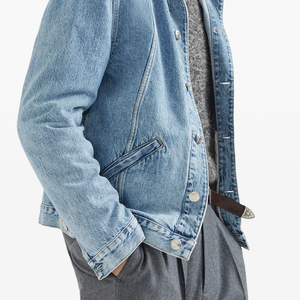 Wholesale 2026 New Arrival High Quality <b>Men's</b> <b>Jackets</b> <b>man</b> <b>Jackets</b> <b>jacket</b> For <b>Man</b> Stylish Custom New Designs <b>Men's</b> Denim <b>Jacket</b> - Product Image 4