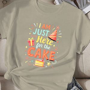 Camiseta cake party cómoda para mujer - Product Image 3