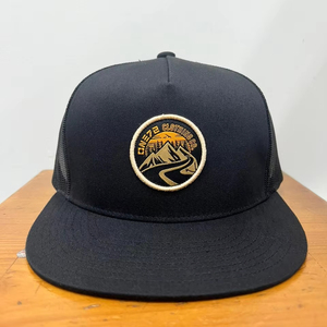 หมวกแก๊ปแบบ Snapback สำหรับกิจกรรมกลางแจ้ง ปักโลโก้แบบทอเอง หมวก Trucker ปักลาย 3 มิติ หมวกแก๊ป 5 ชิ้นแบบ Flatbill ผลิตในเวียดนาม - Product Image 1