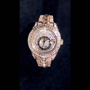 Brand New High Quality Customized Iced Out Lab Grown Stainless Steel Diamond <b>Watch</b> Glass Dial 20mm Band Business Style for <b>Men</b> - Product Image 3