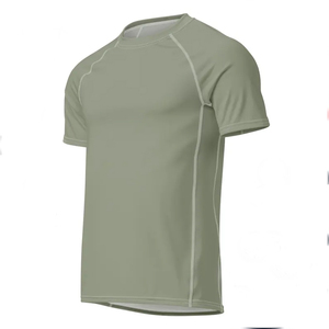 Rashguard MMA à manches courtes personnalisé 2026 en Spandex/Polyester, écologique, respirant, antibactérien, haute qualité, marque privée - Product Image 2