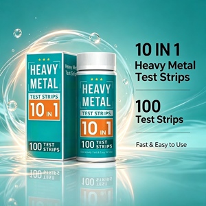Tiras reactivas de prueba de agua al por mayor 10 en 1 para metales pesados (Cu/Fe/Mn/Hg/Ca/Cr/Zn/<span class=keywords><strong>Mg</strong></span>/Pb/Cd) para agua potable, 100 tiras - Product Image 5