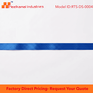 Factory 6mm Blue Double Face Satin Ribbon for Invitation Cards Cake <b>Boxes</b> Florist Wrap <b>Sewing</b> DIY Decor Bulk Rolls - Product Image 6